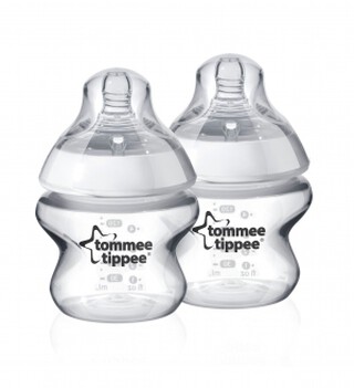 Tommee Tippee Plast Feed Bottle 150mlx2